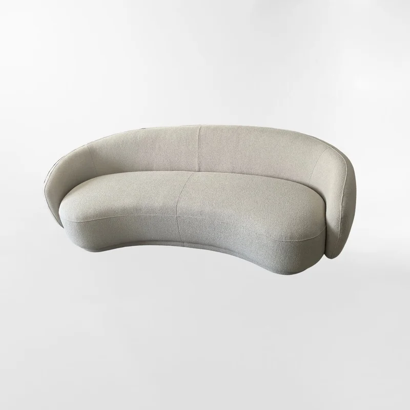 SILLÓN MON CLOUD BLANCO 2 CUERPOS en Off-white - Sillones y sofás, Uruguay | Viasono, vista 3