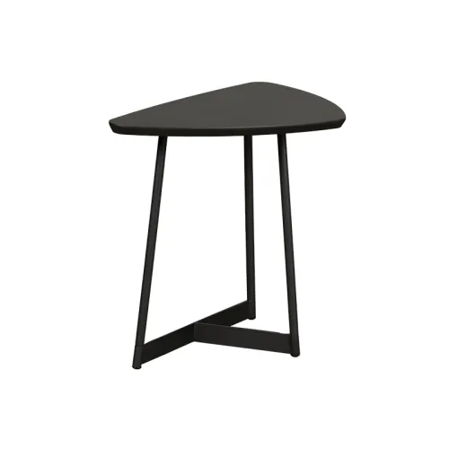 MESA LATERAL TRIANGULAR - MADERA GRAFITO en Gris - Mesas de living, Uruguay | Champagne Home