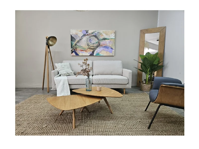 Sofá PRADA 3 cps - Beige en Beige - Sillones y sofás, Uruguay | Finkel, vista 4
