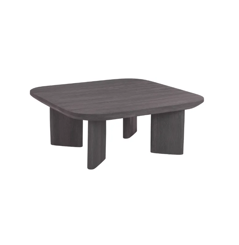 MESA LIVING JULIETA CUADRADA MADERA NEGRA - Mesas de living, Uruguay | Masinfinito Casa