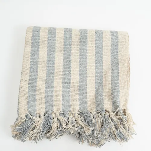 Manta Moscú - Gris Melange en Gris - Textiles, Uruguay | Indian