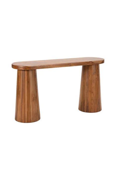 CONSOLA MONTREAL 140X40X77H CM en Madera natural - Aparadores y recibidores, Uruguay | Vinibel
