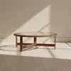 Mesa Ratona Madera-y-vidrio Marron Donatella G Cacao en Marrón - Mesas de living, Uruguay | Divino, vista 1 de 4