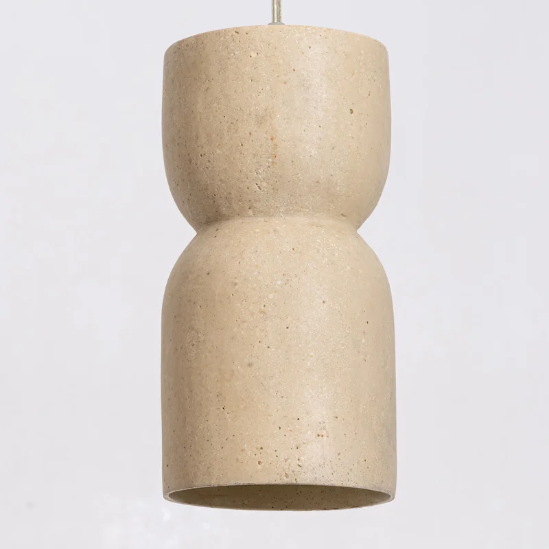 Lámpara De Techo Stone Natural/beige Piedra Fm7ubsrscl en Blanco - Lámparas colgantes, Uruguay | Divino, vista 3