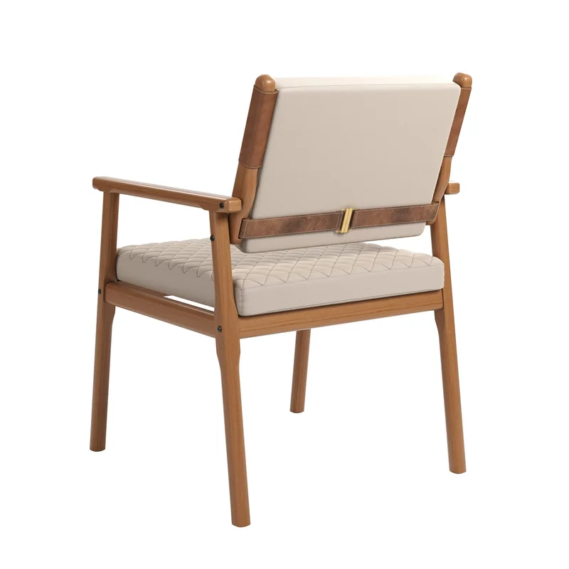 Butaca Polo - Madera Maciza en Beige - Sillones y sofás, Uruguay | Balton, vista 4