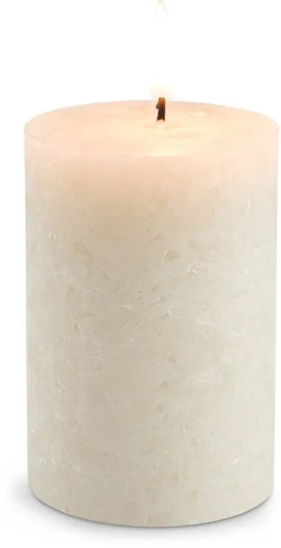 Vela pilar RENE Ø7xH10cm natural en Madera natural - Velas y Portavelas, Uruguay | JYSK