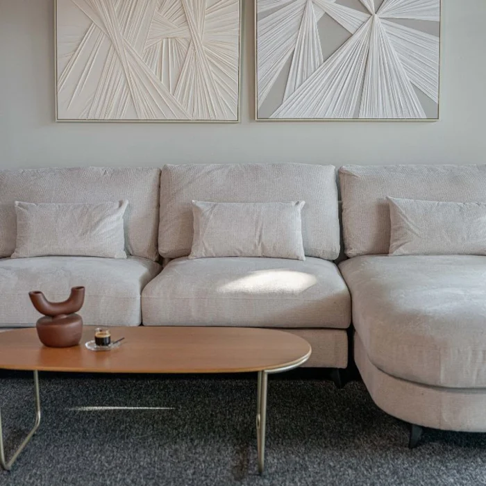 Sofá Da Vinci / Beige en Beige - Sillones y sofás, Uruguay | Fábrica Italiana, vista 2