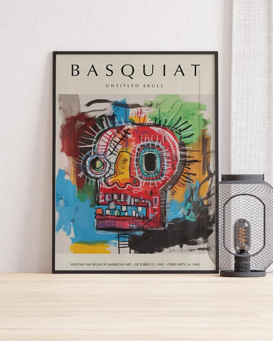 Basquiat N.04 en Multicolor - Láminas, Uruguay | La Cuadrería, vista 3