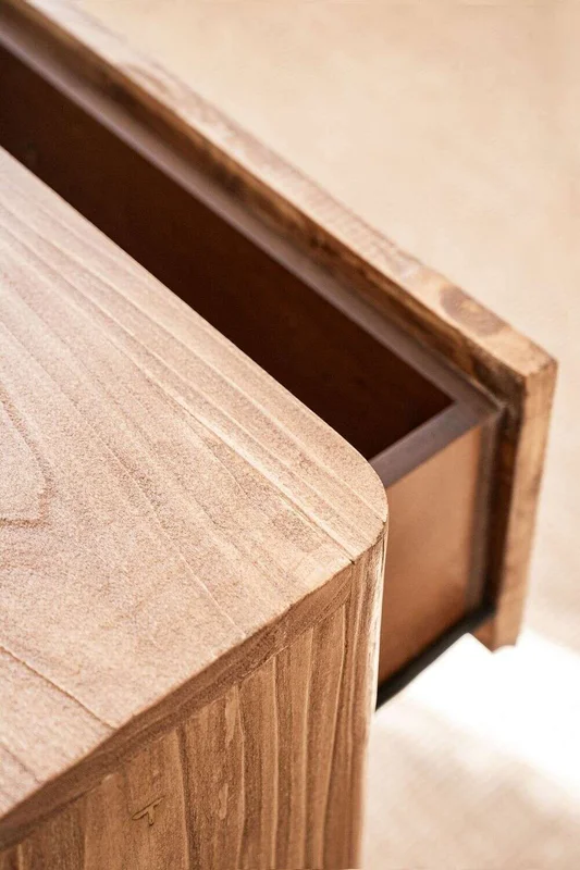 COMODA MALVA XL - 1.60 MTS en Madera natural - Bibliotecas, Uruguay | La Iberica, vista 6