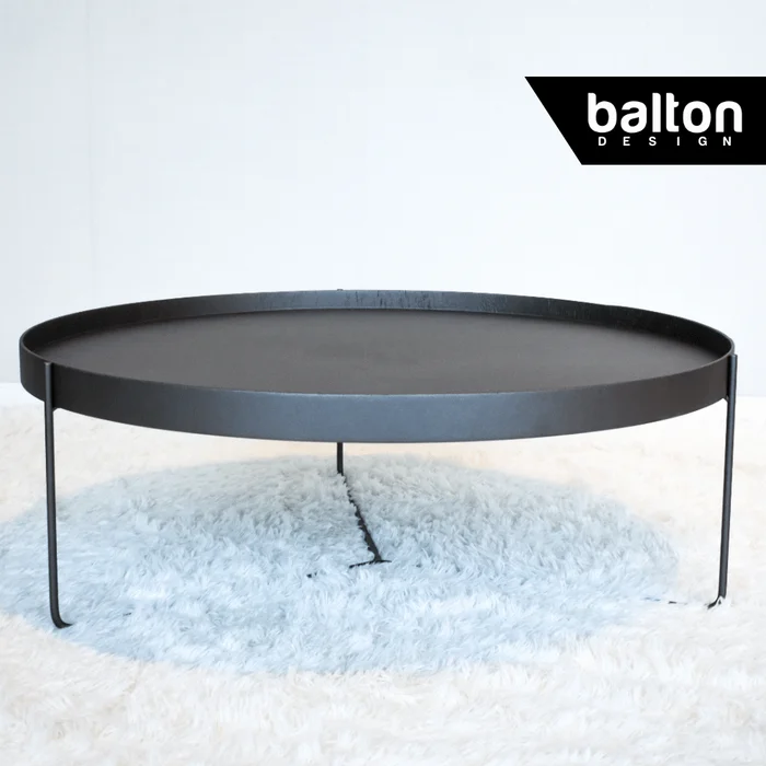 Mesa Ratona Sphera Alta en Marrón - Mesas de living, Uruguay | Balton, vista 2