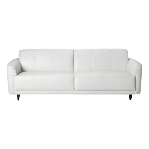 SOFA 3 CUERPOS - 100% CUERO - MODELO MARBELLA - COLOR BLANCO TIZA en Blanco - Sillones y sofás, Uruguay | Champagne Home