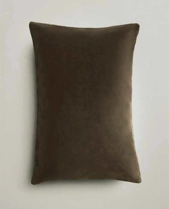 FUNDA COJÍN TERCIOPELO - Textiles, Uruguay | Zara Home