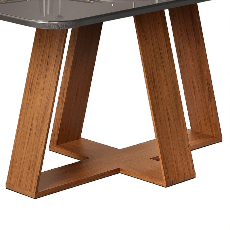 Mesa de Comedor Grande Línea París Gris en Gris - Mesas de comedor, Uruguay | Ecowood, vista 5