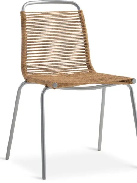 Silla apilable MIDDAGSBERGET natural en Madera natural - Muebles para el exterior, Uruguay | JYSK