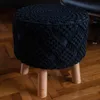 Banco taburete tejido algodón - Butacas, banquetas y puffs, Uruguay | Buho Store, vista 2 de 2