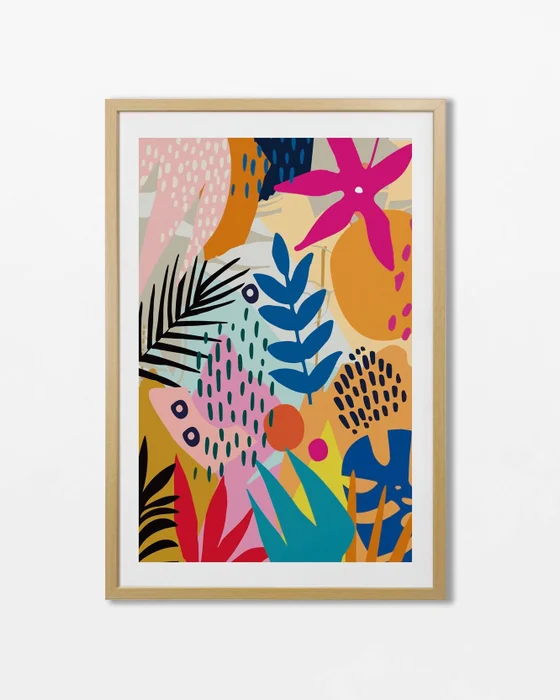 Jungle N.02 en Multicolor - Láminas, Uruguay | La Cuadrería