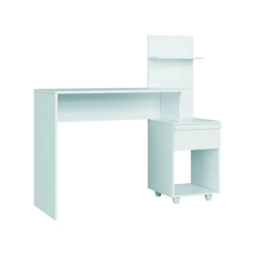 Escritorio Home Office Lira Blanco 4033ab en Blanco - Escritorios y sillas de escritorio, Uruguay | Albanés