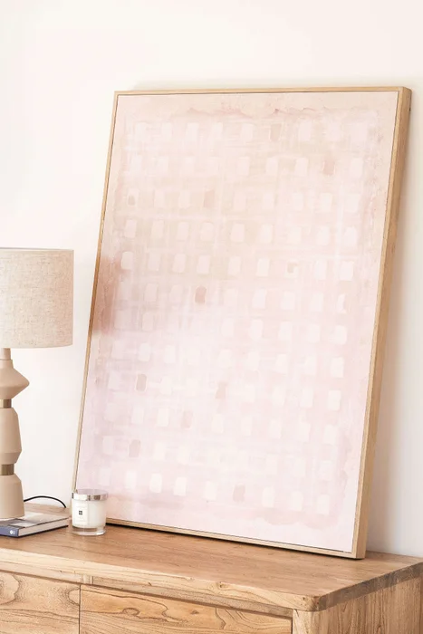 CUADRO PAZ - 1.00 X 0.75 MTS en Rosa - Decoración de pared, Uruguay | La Iberica, vista 8