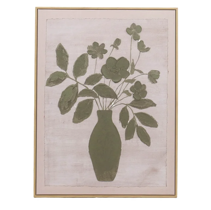 Cuadro Jar Ii 60x80, V Verde Papel H1gca250907b en Verde - Decoración de pared, Uruguay | Divino
