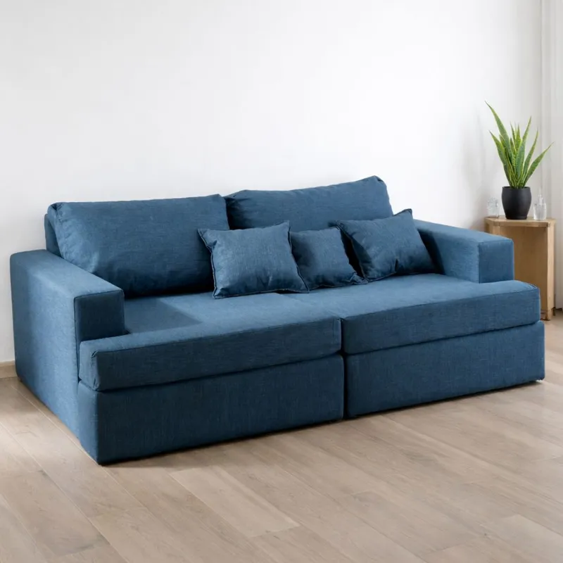 Sofa Monaco - Moderna Hogar en Elegí una opciónAzul - Sillones y sofás, Uruguay | Moderna Hogar