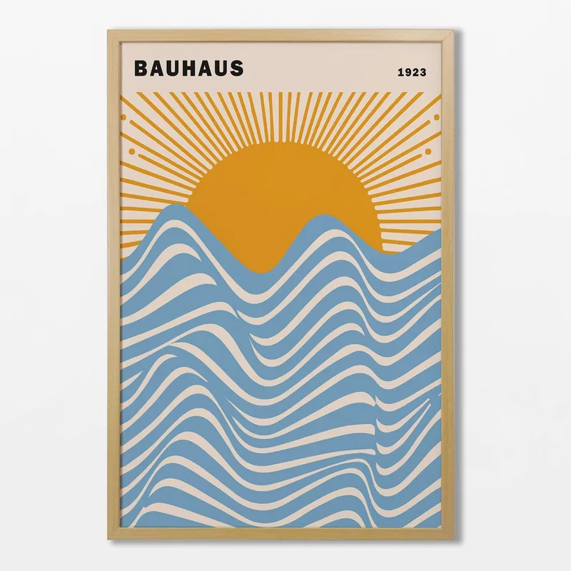 Bauhaus - Amanecer en Multicolor - Láminas, Uruguay | La Cuadrería