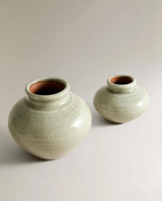 JARRÓN TERRACOTA PEQUEÑO en Terracota - Jarrones, Uruguay | Zara Home, vista 3