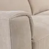 Rinconera Luke - Tela Microfibra - Chaise Derecho - 6686-4 Beige en Beige - Sillones y sofás, Uruguay | NYR, vista 5 de 8