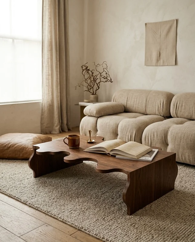 MESA DE LIVING DISEÑO ELO en Marrón - Muebles, Uruguay | Indrana, vista 10
