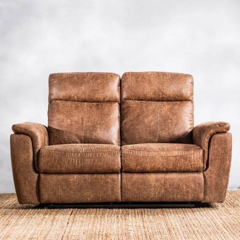 Sillón Reclinable Thomas 2 Cuerpos en Marrón - Sillones y sofás, Uruguay | Aihaus