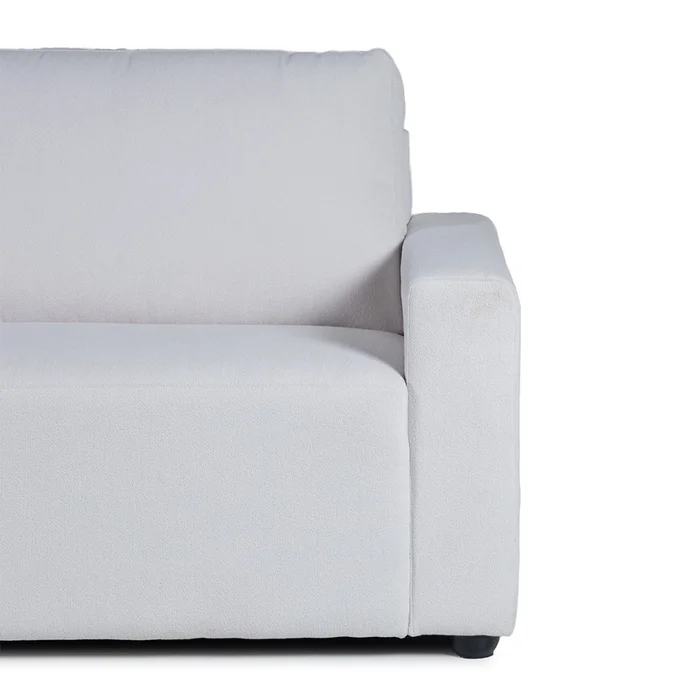 Sofá Blend - Tela Aquaclean - 3 cuerpos - A fabricar en Gris - Sillones y sofás, Uruguay | Nyr, vista 4