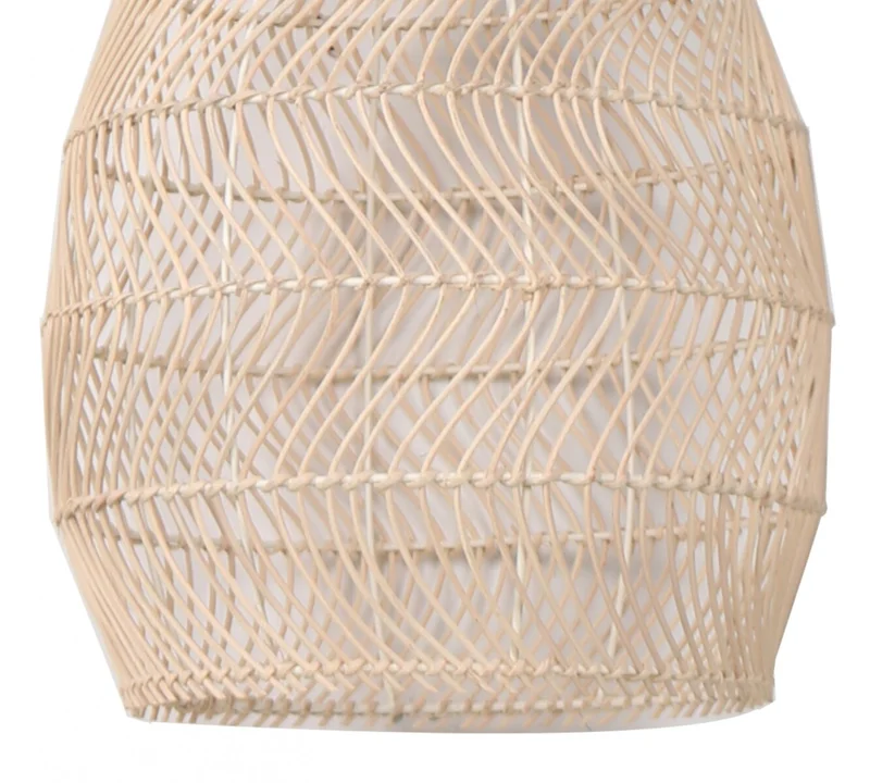 Lampara de techo - Rattan Saia en Beige - Lámparas colgantes, Uruguay | Rústico Hogar, vista 3