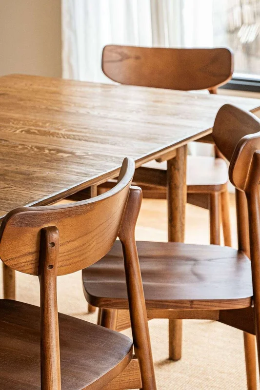 MESA COMEDOR MILANO - ROBLE - 1.90 X 0.90 MTS en Marrón - Mesas de comedor, Uruguay | La Iberica, vista 3