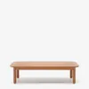 Mesa de centro exterior Sacova de madera maciza de eucalipto 140 x 89 cm FSC 100% en Madera natural - Mesas de living, Uruguay | Kavehome, vista 6 de 7