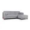 Rinconera Capri - Tela Microfibra - Chaise derecho - Kruger 06-155 (Ceniza) en Gris - Sillones y sofás, Uruguay | NYR, vista 1 de 4