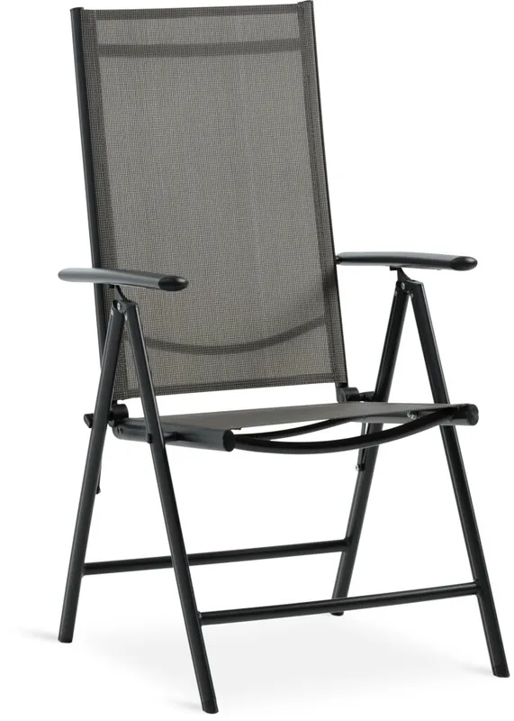 Silla reclinable MELLBY	negro en Negro - Muebles para el exterior, Uruguay | JYSK