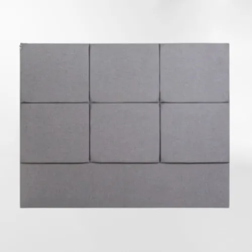 RESPALDO DE PARED IRIS GRIS QUEEN en Gris - Respaldos de cama, Uruguay | Viasono