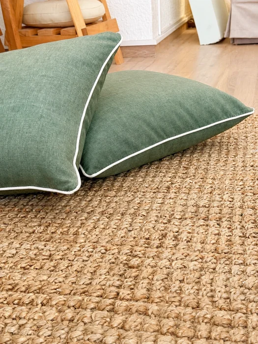 Duo  Deluxe Verde - Textiles, Uruguay | Decilo con Alma, vista 3