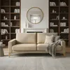 Sofa 3 Cuerpos - Tela Lavable - Color Beige en Madera natural - Sillones y sofás, Uruguay | Champagne Home, vista 1 de 5