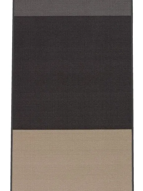Alfombra FYR 80x200 rayas gris/beige en Gris/beige - Textiles, Uruguay | JYSK