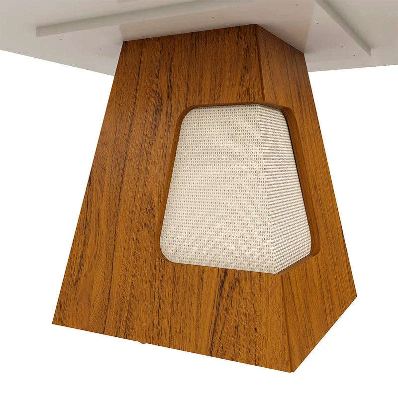 Mesa de Comedor Dala Línea París - Blanco en Blanco - Mesas de comedor, Uruguay | Ecowood, vista 4