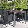 Mesa de jardín YTTRUP A90xAl150 madera dura en Madera natural - Muebles para el exterior, Uruguay | JYSK, vista 2 de 5