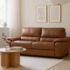 Sofá Portofino - Cuero Advanced - 3 cuerpos - Maverick Telha (Preventa) en Marrón - Sillones y sofás, Uruguay | NYR, vista 2 de 7