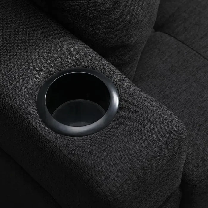 Sofá con Chaise y Porta Vasos - Chicago - Sillones y sofás, Uruguay | Delta Center, vista 3