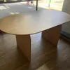 Mesa de Comedor Ovalada Arco 160 x 90 - Marrón Claro - Mesas de comedor, Uruguay | Berna home, vista 5 de 13