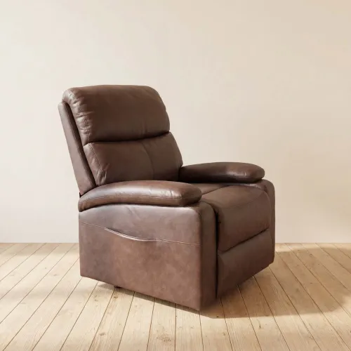 Recliner C/lift 1 Cuerpo Tela Marron Dublin en Marrón - Sillones y sofás, Uruguay | Divino