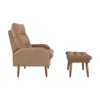 Kit Poltrona + Puff Relax - Marrón en Marrón - Sillones y sofás, Uruguay | Ecowood, vista 4 de 5