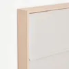 Cuadro Klis de lino con formas geométricas blanco - 80 x 100 cm en Blanco, Gris - Decoración de pared, Uruguay | Kavehome, vista 3 de 7