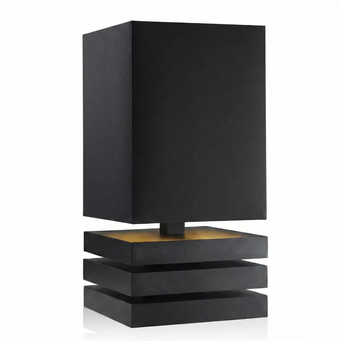 Lámpara de Mesa Zenith Noir en Negro - Lámparas de mesa, Uruguay | La Perla