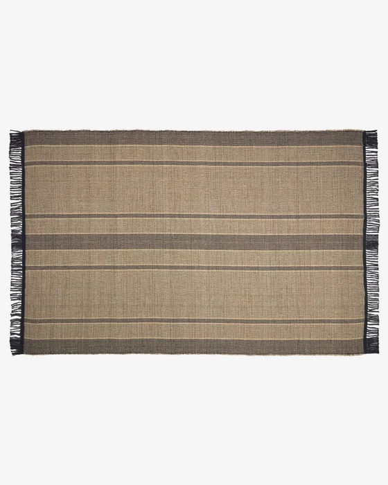 Alfombra Brunilda - negro y marrón 200 x 300 cm en Marrón, Negro - Alfombras, Uruguay | Kavehome