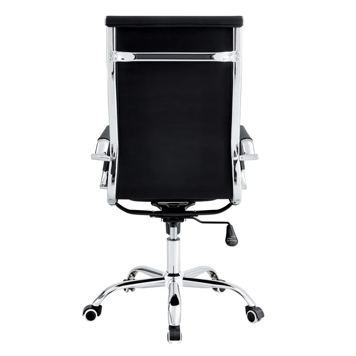Asiento De Oficina Pu Negro D-101/hy-529 en Negro - Sillas de escritorio, Uruguay | Divino, vista 4